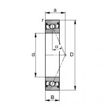 Bearing HSS7014-E-T-P4S FAG