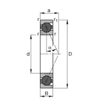 Bearing HCB7004-E-T-P4S FAG