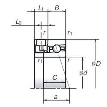 Bearing 80BNR19XE NSK