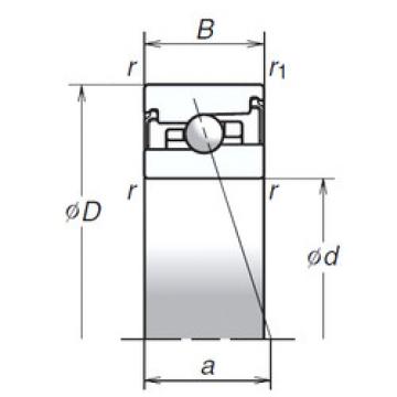 Bearing 80BER20XV1V NSK