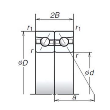 Bearing 85BTR10H NSK