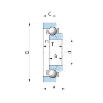 Bearing BA210-10 NSK