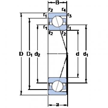 Bearing 728 CD/HCP4A SKF