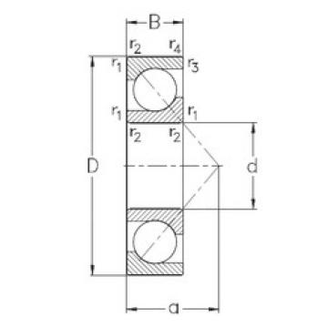 Bearing 7303-BE-MP NKE