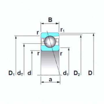 Bearing 7932CTRSU NSK