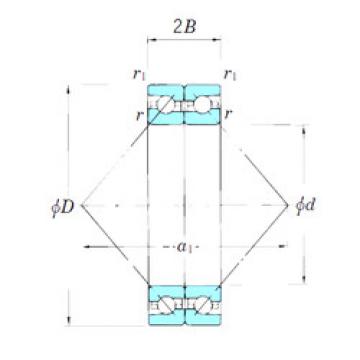 Bearing ACT012BDB KOYO