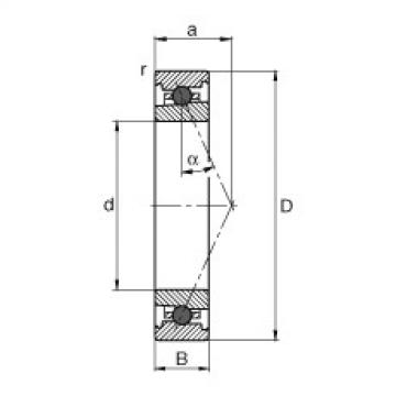 Bearing HC7000-E-T-P4S FAG