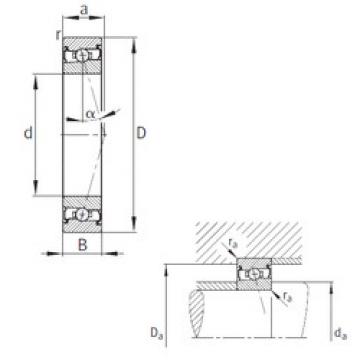 Bearing HCS7005-C-T-P4S FAG