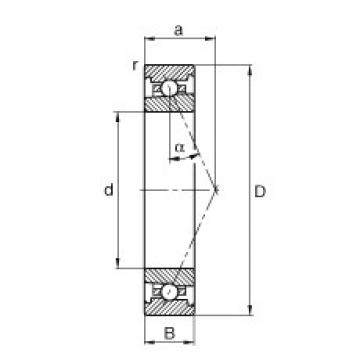 Bearing HS7002-E-T-P4S FAG