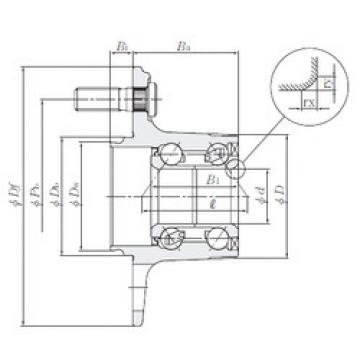 Bearing HUB199-14 NTN