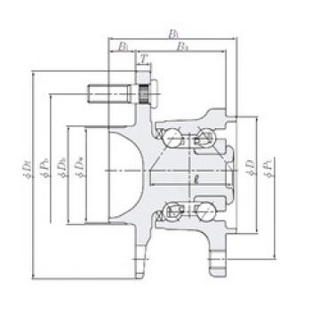 Bearing HUB232-8 NTN