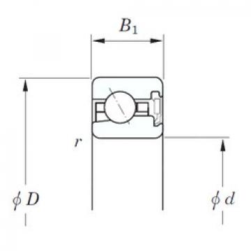 Bearing KJA040 RD KOYO