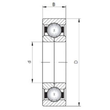 Bearing QJ1014 ISO