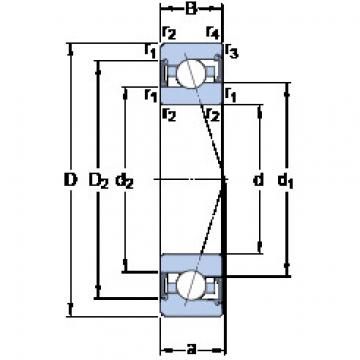 Bearing S7000 ACE/HCP4A SKF