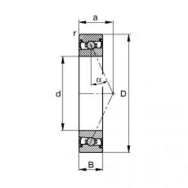 Bearing HCS7002-E-T-P4S FAG #5 image