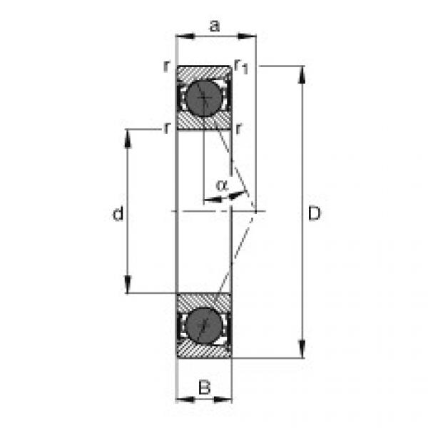 Bearing HCB7008-E-2RSD-T-P4S FAG #5 image