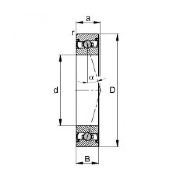 Bearing HCS71900-C-T-P4S FAG #5 image