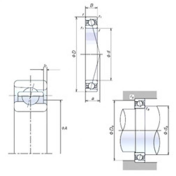 Bearing 80BER19S NSK #5 image