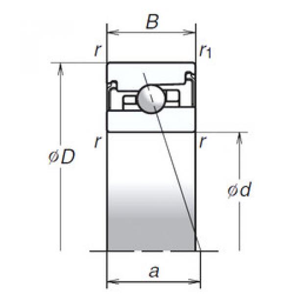 Bearing 90BNR20HV1V NSK #5 image