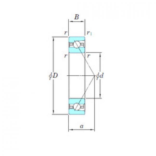 Bearing HAR024 KOYO #5 image