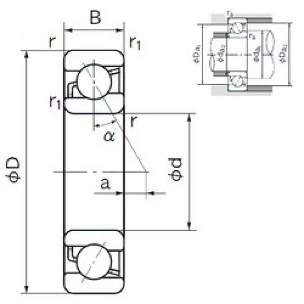 Bearing 7300C NACHI #5 image