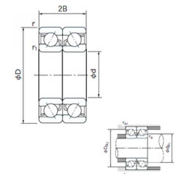 Bearing 7302BDB NACHI #5 image