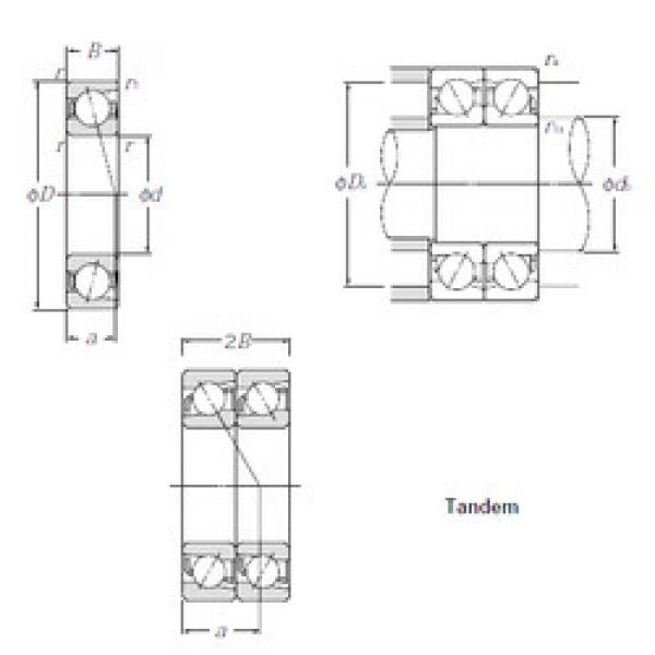 Bearing 7960DT NTN #5 image