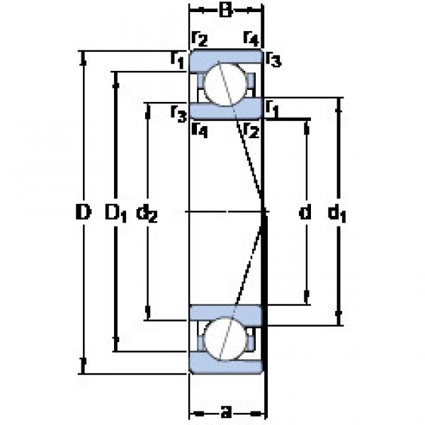 Bearing 71910 ACE/P4A SKF #5 image