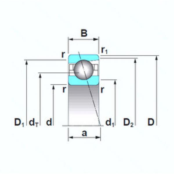 Bearing 7921CTRSU NSK #5 image