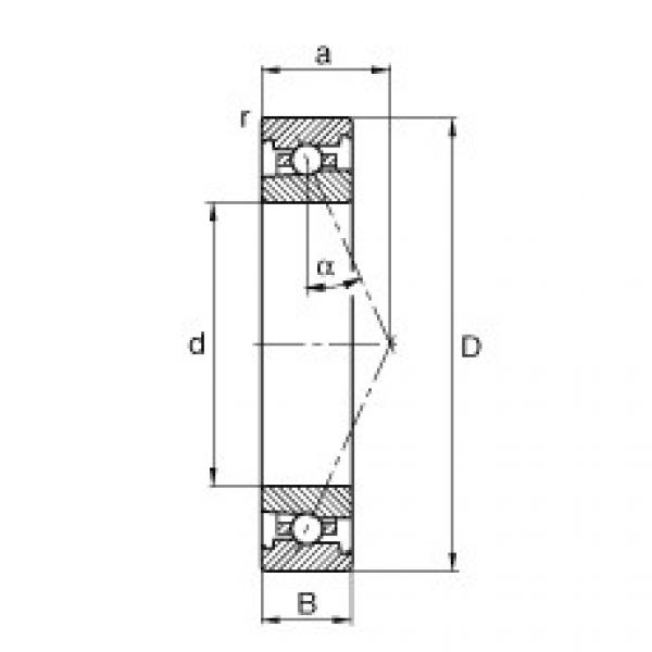 Bearing HS7014-E-T-P4S FAG #5 image