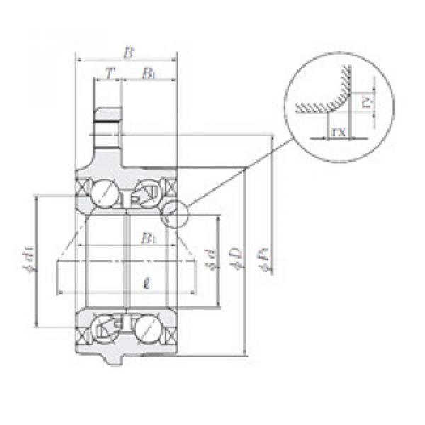 Bearing HUB003-1 NTN #5 image