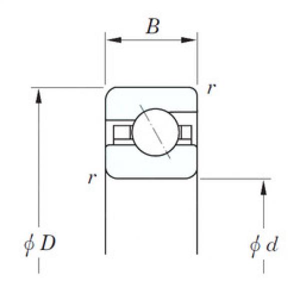 Bearing KBA040 KOYO #5 image