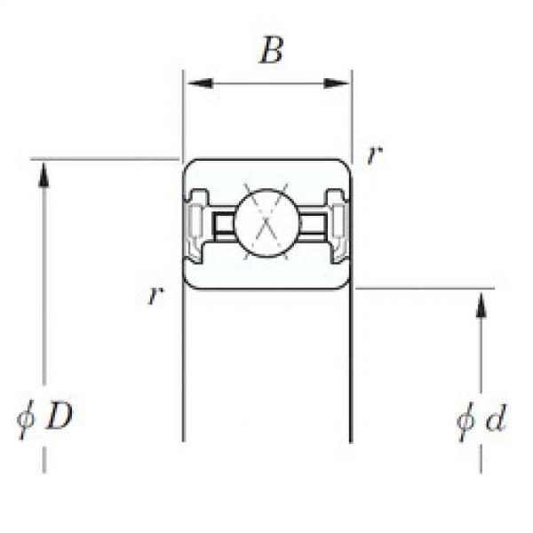 Bearing KUX045 2RD KOYO #5 image