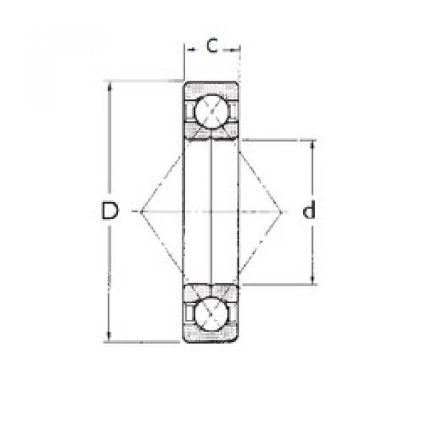 Bearing QJ209 FBJ #5 image