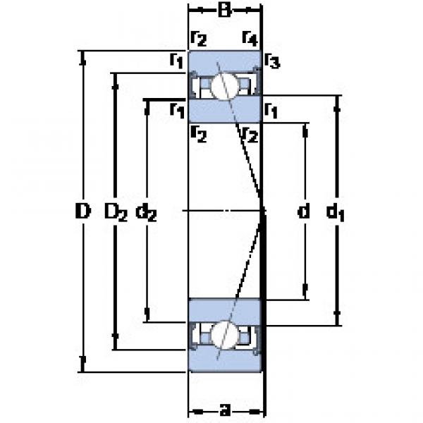 Bearing S7008 ACB/HCP4A SKF #5 image