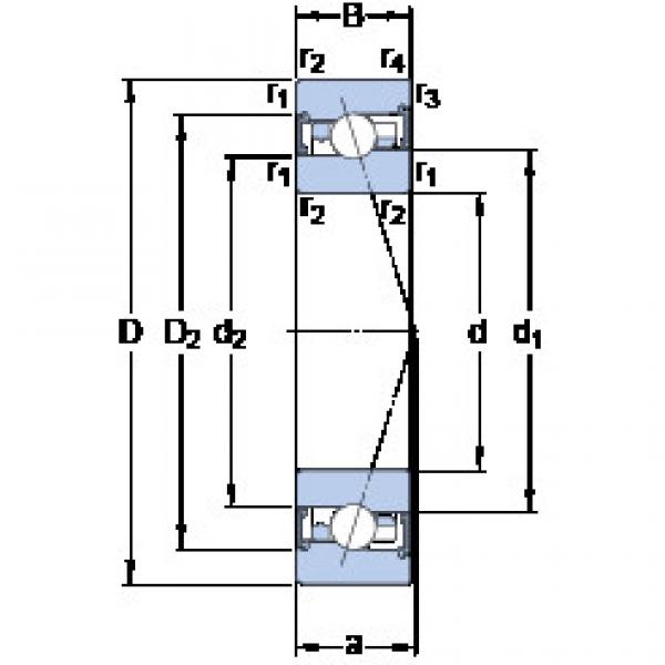 Bearing S7010 FW/HC SKF #5 image