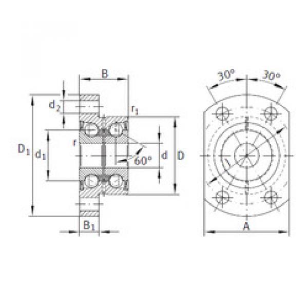 Bearing ZKLFA1263-2RS INA #5 image